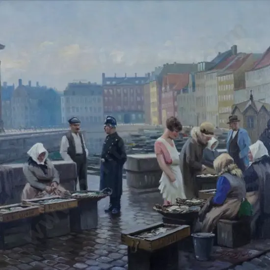 BJULF, Søren Christian - Fish Market, Copenhagen
