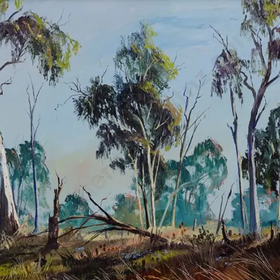 MILENKOVIC, John (1950-) - Early Moonlight - Australian Bush