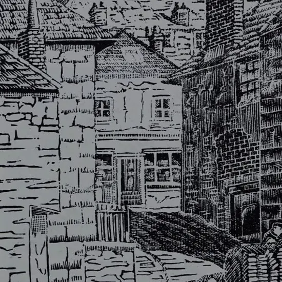 GINNER, Charles (1878-1952) - A Cornish Village, 1921