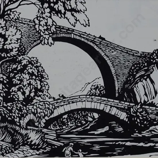 ROOKE, Noel (1881-1953) - The Two Bridges, 1914