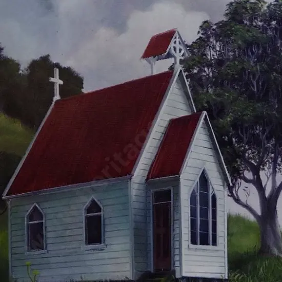 SIDDELL, Sir Peter (1935-2011) - Red Roof Church, 1971