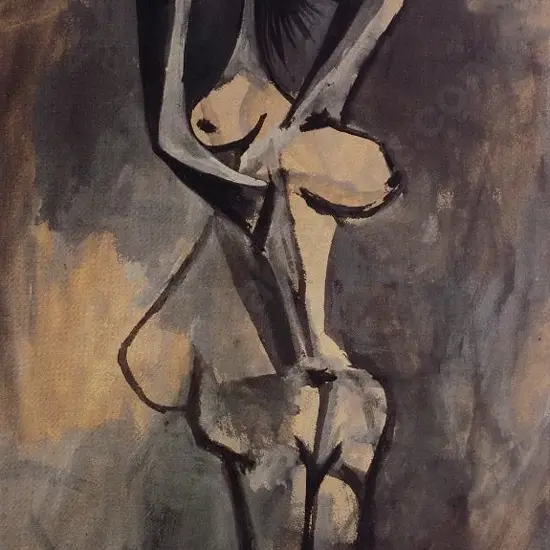 PICASSO, Pablo (1881-1973) - Nu Debout, 1939