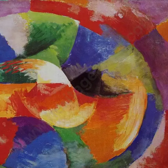 DELAUNAY, Robert (1885-1941) - Formes Circulaires - Soleil No.3, 1912