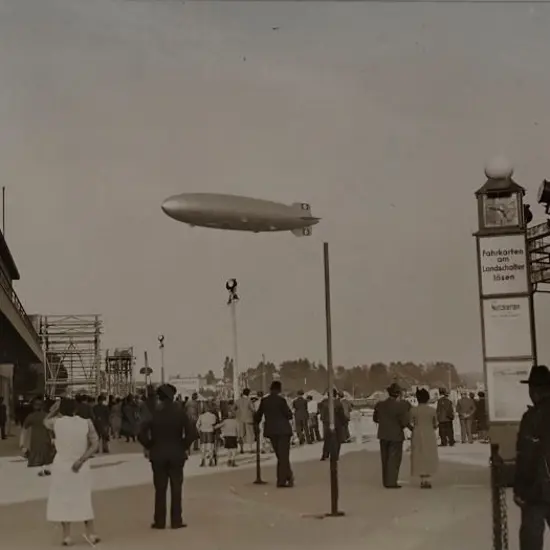 UNKNOWN - The 'Graf Zeppelin' on its First Trip 15 Sept 1928.