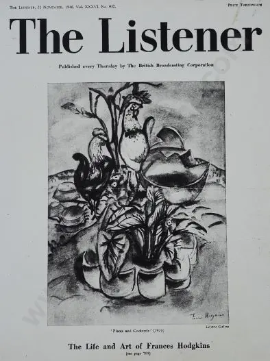 HODGKINS, Frances (1869-1947) - 30 Unique Photos from the Life of Frances Hodgkins Image 1++