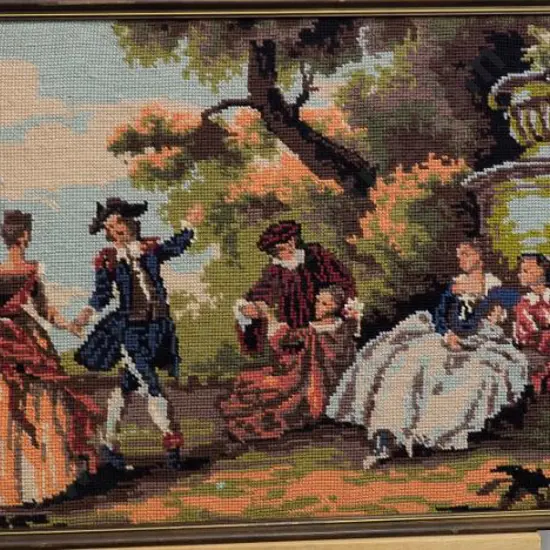 18th CENTURY Continental Scene - Tapestry - Tapestry - 20th Century of 18th Century Continental Scene