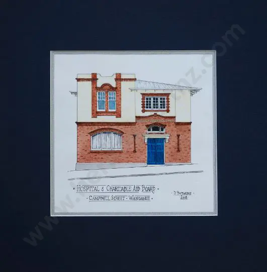 BATTARBEE, David (1939-) - Hospital & Charitable Aid Board, Whanganui Image 1++