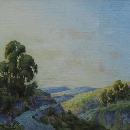 BOLLARD, W. Allen (1869-1941) - The Parting Glean, 1924