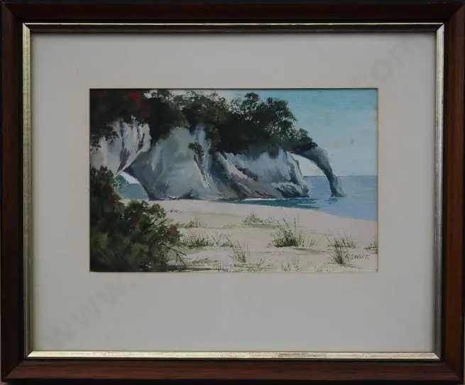 SWIFT, Rena (1931-) - Cathedral Cove, Hahei Image 1++