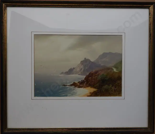 SHARLAND, F - English Coast - woodby Bay Looking to Lynton, North Devon Image 1++