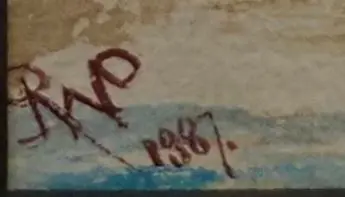 POWNALL, Robert Wilkinson (1839-1889) - Putiki, Wanganui River, 1887 Image 1++