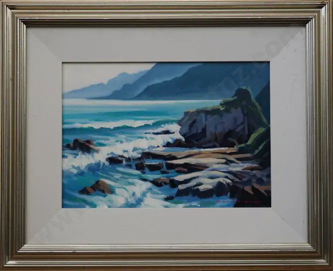 ORANGE, Father David (1940-) - Coastal Rocks, Wellington Image 1++