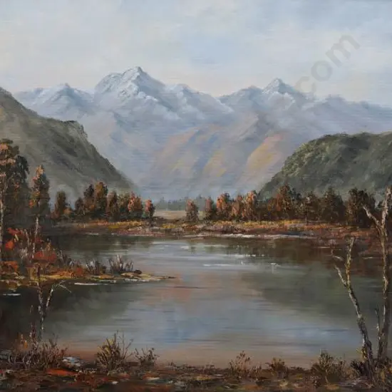 McCUTCHEON, Evelyn (1931-2016) - Still Waters, Lake Matheson