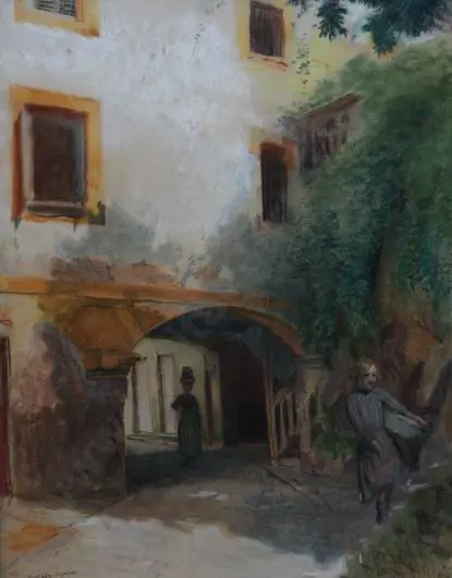 BELLANGER, F. (1885-) - Passage-Espagne (1913) Image 1++