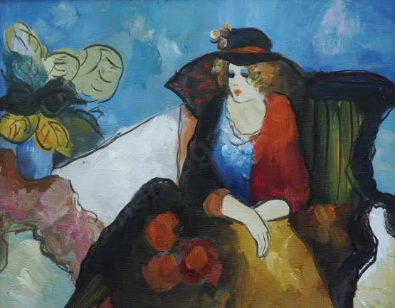 DANTOP, T. - Lady in Armchair Image 1++