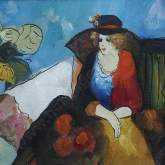 DANTOP, T. - Lady in Armchair