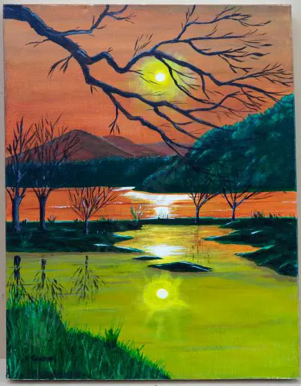 READING, Richard - Sunset in Ireland Image 1++