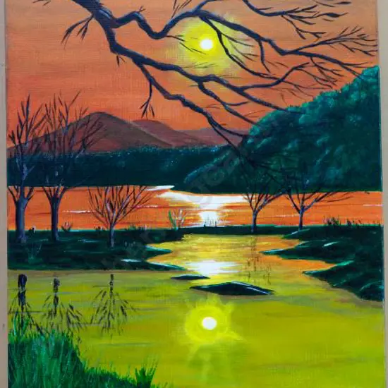 READING, Richard - Sunset in Ireland