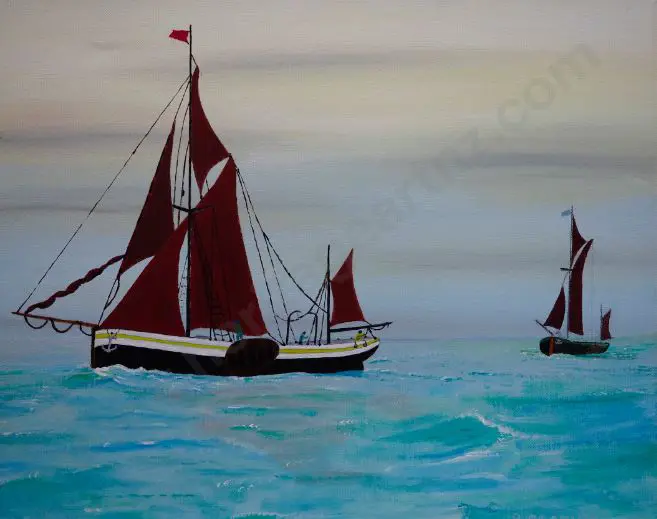 READING, Richard - Red Sails Image 1++