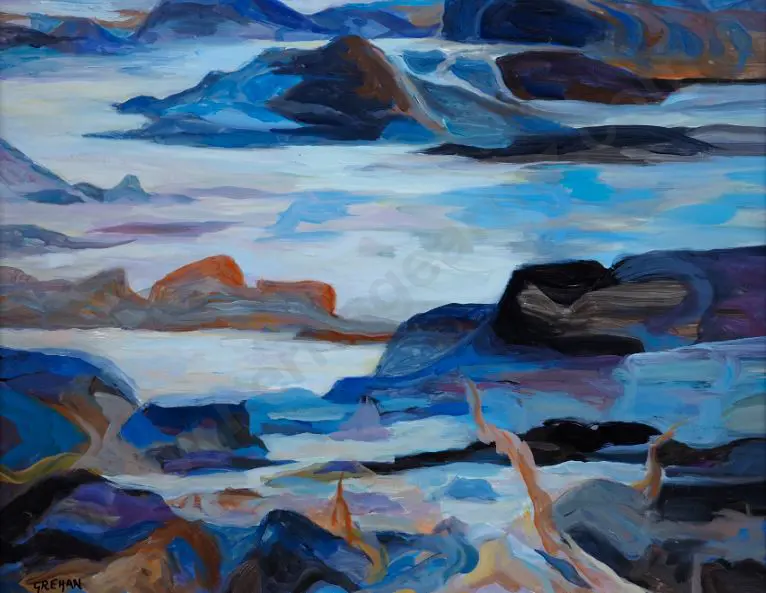 GREHAN, Joan (1920-2007) - Foreshore Image 1++