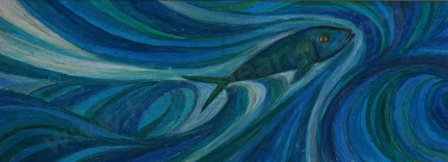 UNKNOWN Artist - Stylised Fish Image 1++