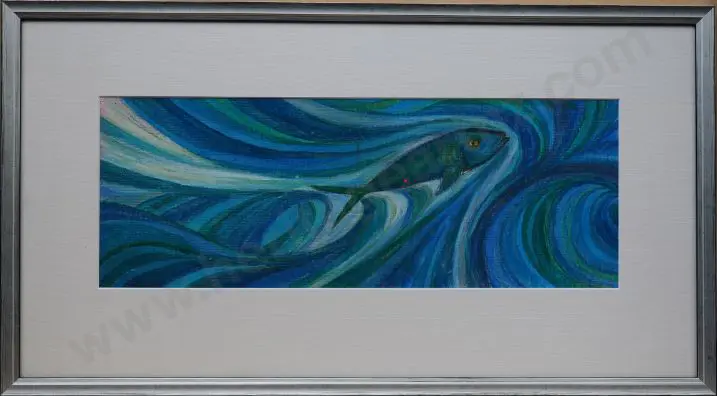 UNKNOWN Artist - Stylised Fish Image 1++