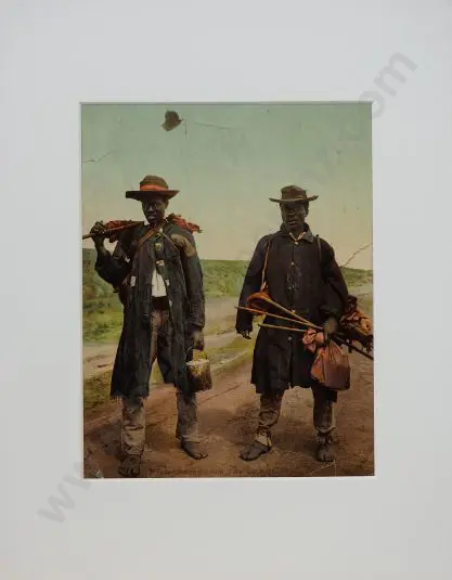 WILSON, George Washington (G.W.W. ) - South African Natives Bound for the Goldfields c. 1880 Image 1++