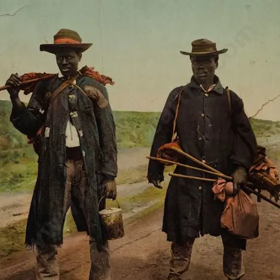 WILSON, George Washington (G.W.W. ) - South African Natives Bound for the Goldfields c. 1880