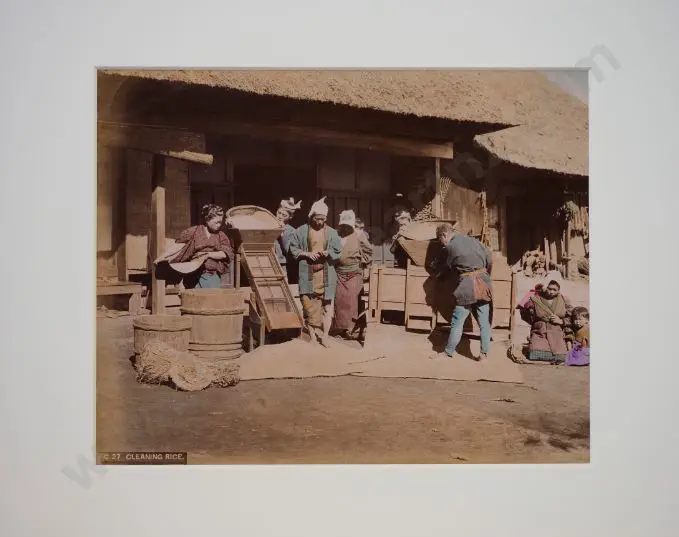 UNKNOWN Photographer - Cleaning Rice Image 1++