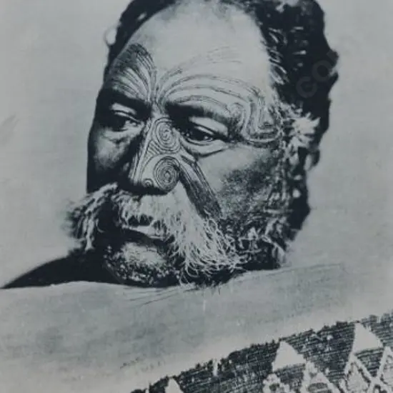 SPENCER, Charles (1854-1933) - Maori Chief  - Paori