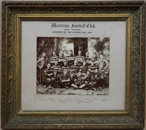 PRICE, Thomas Edward (1863-1928) - Masterton Football Club, 1891 Image 1++