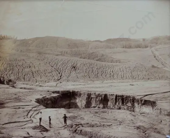 PHOTOGRAPHER, Unknown - After the Eruption -View of Mt Tarawera? Image 1++