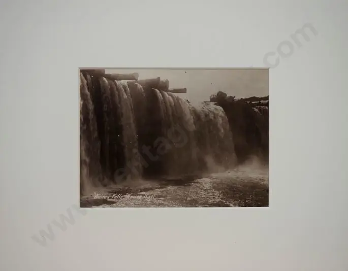 UNKNOWN Photographer - Wairua Falls, Wairoa River - Logging Image 1++