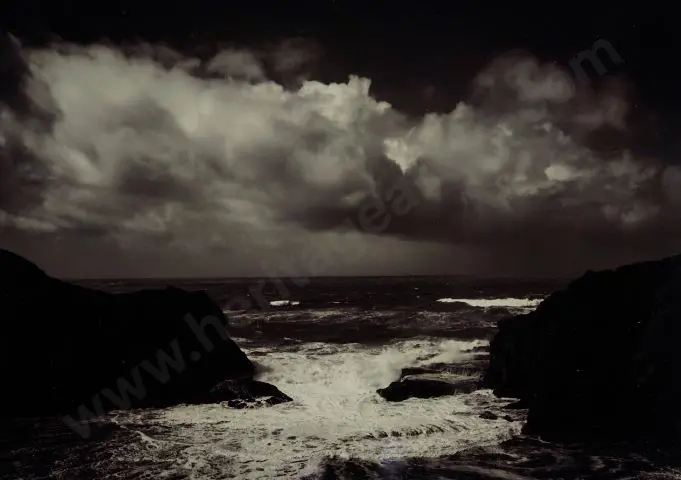 UNKNOWN Photographer - Coastal Rocks at Dusk Image 1++
