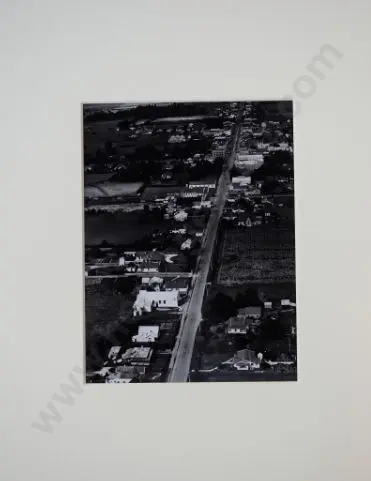 BROWNE, Victor Carlyle (1900-1980) - Motueka, from the Air, c.1950 Image 1++