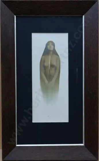 UNKNOWN Artist - Kaloma (Study of Virginia Pearson, American Actress 1886-1958) - Published 1914 Image 1++