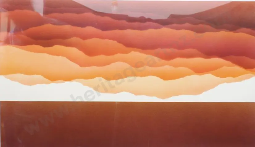 LEVY, Keith (working 1970s/80s) - Abstract Landscape, 1981 Image 1++