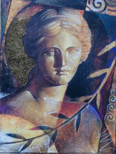 UNKNOWN Artist - Grecian print Image 1++