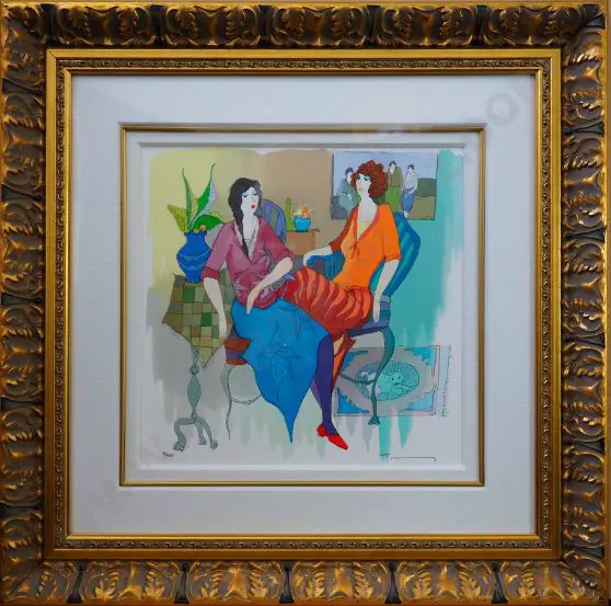 TARKAY, Itzchak (1935-2012) - The Secret Admirer Image 1++