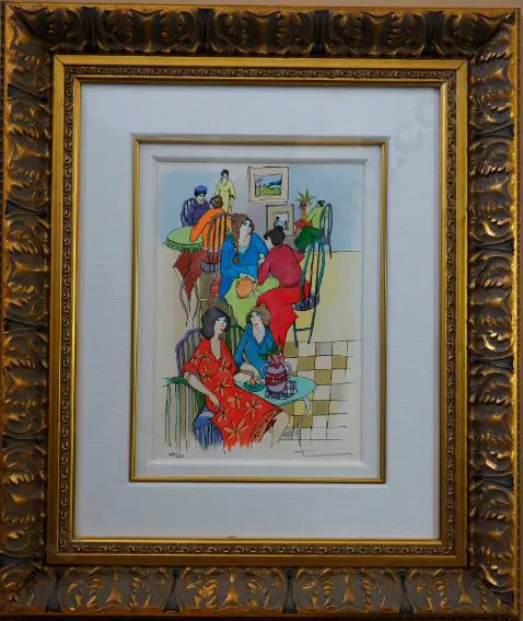 TARKAY, Itzchak (1935-2012) - Sharing Secrets Image 1++