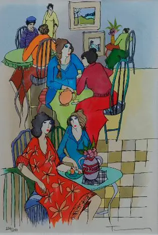 TARKAY, Itzchak (1935-2012) - Sharing Secrets Image 1++