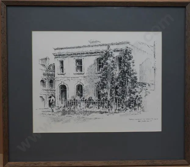 FEATHERSTON, Peter (1951-) - History Restored - Corner of Hobson Street and Cook Street, '75 Image 1++