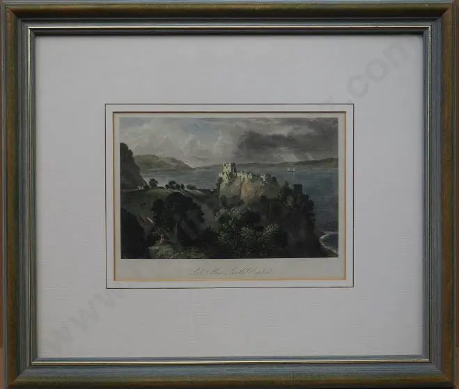 UNKNOWN Artist - Loch Ness and Castle Urquhart Image 1++