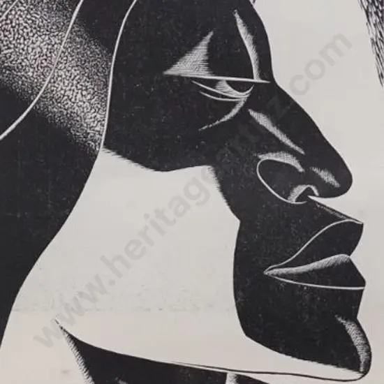 WOODS, George (1898-1963) - Maori Head