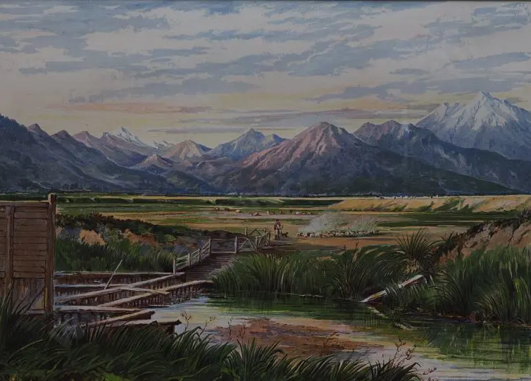 BARRAUD, Charles Decimus (1822-1897) - Mount Alford Image 1++