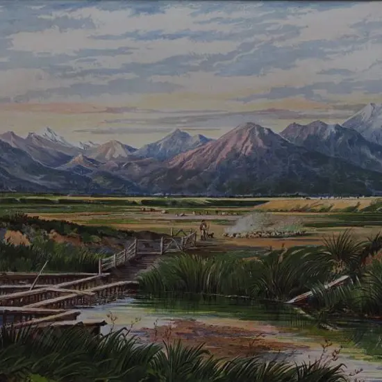 BARRAUD, Charles Decimus (1822-1897) - Mount Alford