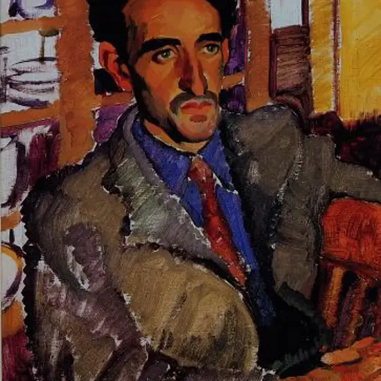 PAGE, Evelyn (1899-1988) - Portrait of Charles Brasch, 1937