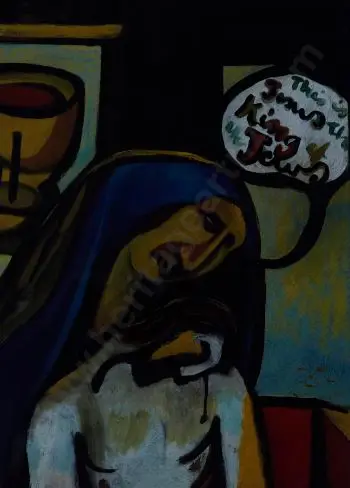 McCAHON, Colin (1919-1987) - The King of the Jews Image 1++