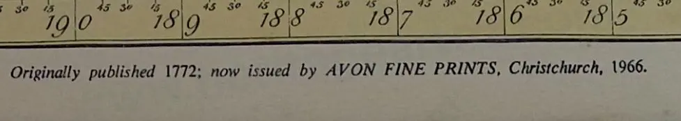 BAYLY, John (Cook's Voyages) - Chart of New Zealand - Explored in 1769 and 1770 Image 1++