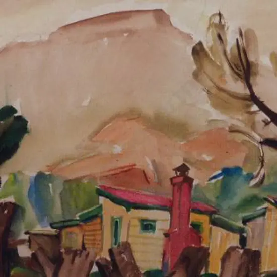 GOPAS, Rudolph (1913-1983) - Cottages No 8